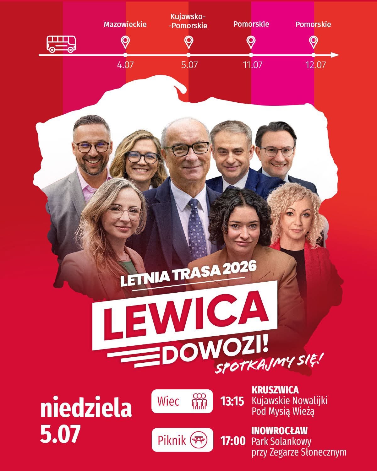 LEWICA W TRASIE